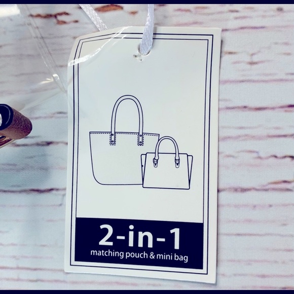 ✨ LATERRE Vegan Transparent Clear Handbag - Picture 2 of 2